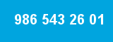 986 543 26 01